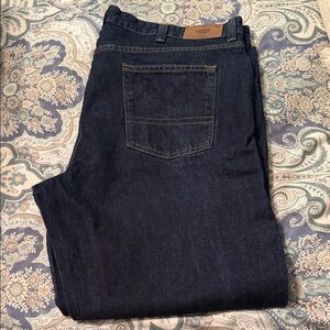 Tommy Hilfiger Men's Deep Indigo Straight Jeans